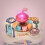 Baby Activity Table with Lights and Sounds for 6-18 Months, 4