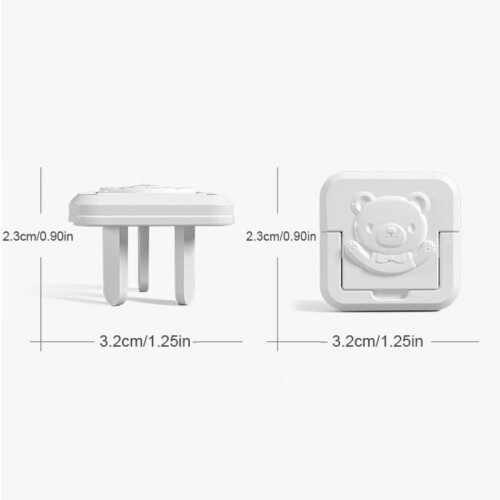 Outlet Covers with Hidden Pull Handle 10 Pack 1
