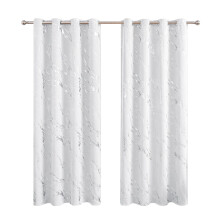 Perdele opace pentru bucătărie cu crăpături de marmură, 99x247 cm