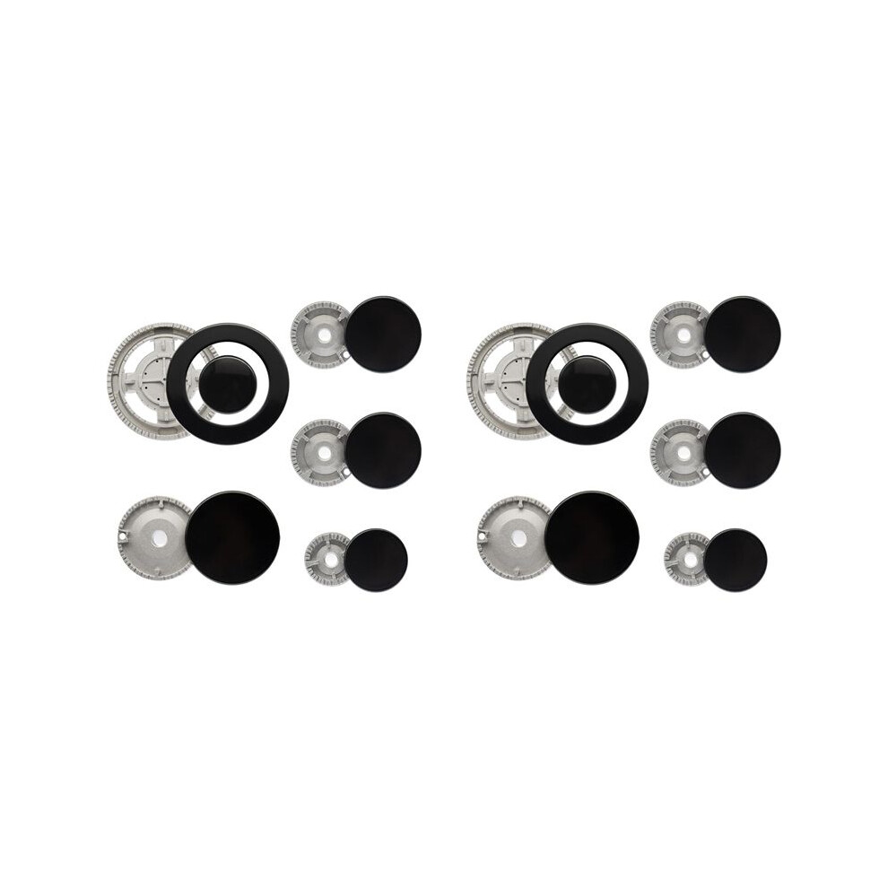 2 Set Gas Stove Burner Caps,Gas Stove Burner Caps Set Burner Caps For Stove Top Covers For Stoves 6032592270961