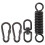Hammock Chair Hanging Kit with Spring and Ceiling Mount 1