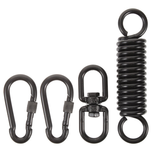 Hammock Chair Hanging Kit with Spring and Ceiling Mount