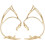 Øremanchetter uden piercing Clip-on øreringe Fantasy Cosplay Wrap 1