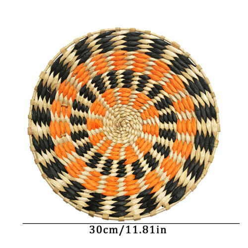 Boheemse stro wanddecoratie 30 cm 1