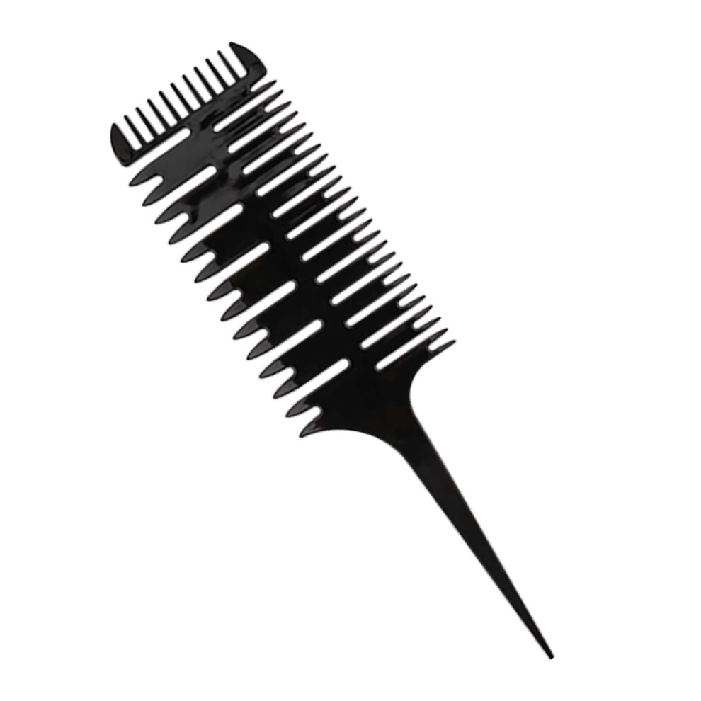 Kayannuo double-sided fine tooth highlighting comb 1 piece