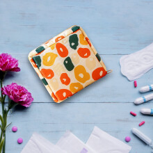 Kayannuo Oster-Sonderangebot: Aufbewahrungsbeutel für Damenbinden mit Reißverschluss, passend für Menstruationsartikel, ideales Geschenk zur