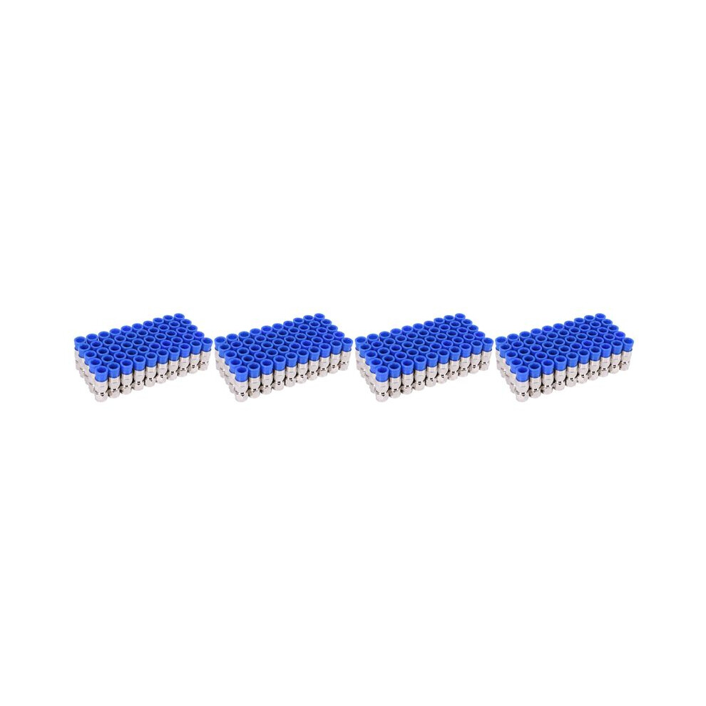 200Pcs Rg6 Compression Connectors Coaxial Cable Waterproof Connection F Compression Connector Rg6 Coaxial 6033419987796