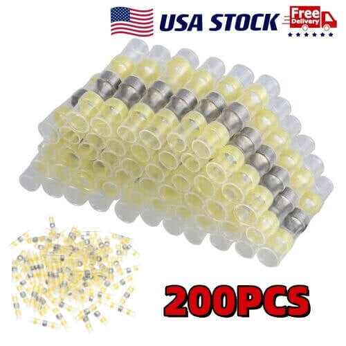 Kit terminale impermeabile Solderstick galbene 200 buc