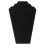 Black jewelry necklace display stand medium size 1