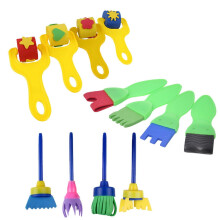 Kids Sponge Painting Brush Set for Toddlers 12 Pieces
