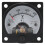 Analoges Voltmeter-Einbaugerät 0-300 V AC Schwarz 1