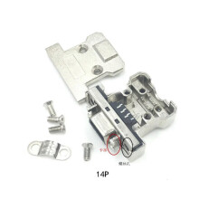 Conector SCSI mamă, convertor cu carcasă de fier
