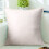 Coussin décoratif uni en similicuir 43 x 43 cm 5