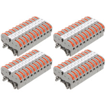 Kabelkontaktsats med spaktyp, kopplingsblock, 40 set