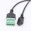 Cablu adaptor micro USB 2.0 mamă la conector cu șurub, 30 cm 1