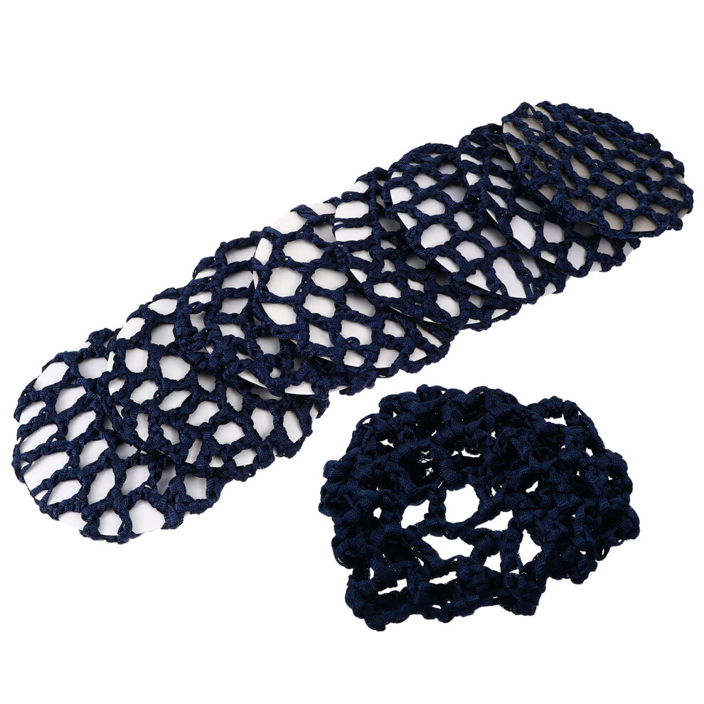 Elastic Mesh Hair Nets for Buns 8 pcs