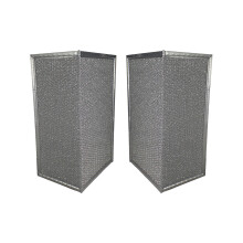 Rangaire R610080 aluminum L-shaped grease filter 2-pack