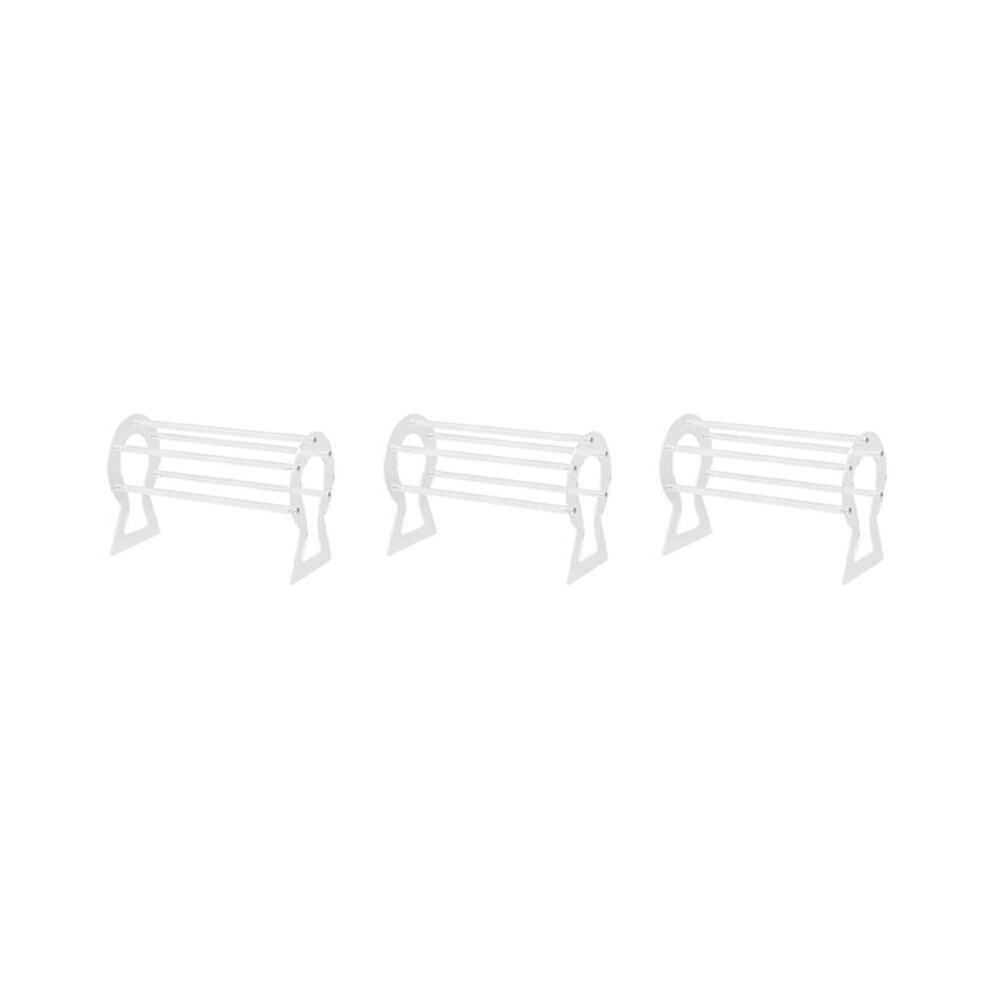 3X Headband Holder, Clear Headband Organizer, Acrylic Hair Hoop Display Stand, Headband Storage Holder For Women Girls 6032434149783