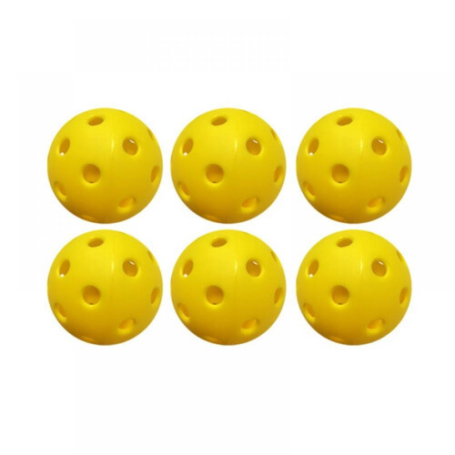 Pickleball Outdoor 40-Hole Bright Yellow 12-Pack 2