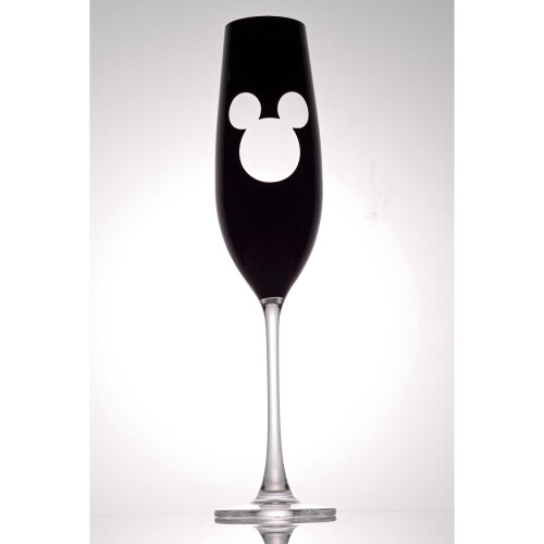 Mickey Mouse champagneflute (255 ml) set van 2 1