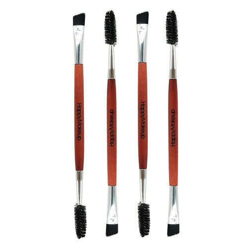 Set van 2 wenkbrauwborstels en wimperkrullers