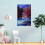 Tableau sur toile imprimé Maxfield Parrish 08x12 pouces 4