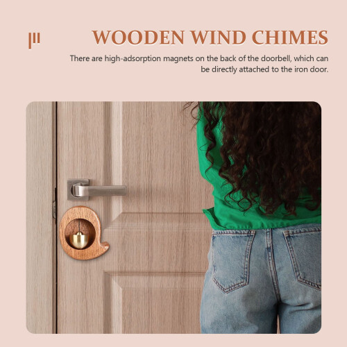Magnetische deurbel, retro woondecoratie 2
