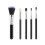 Conjunto de 5 pincéis para esfumar sombra Kayannuo 1