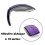 2.4G Wireless Foldable Mini Mouse with USB Receiver 4