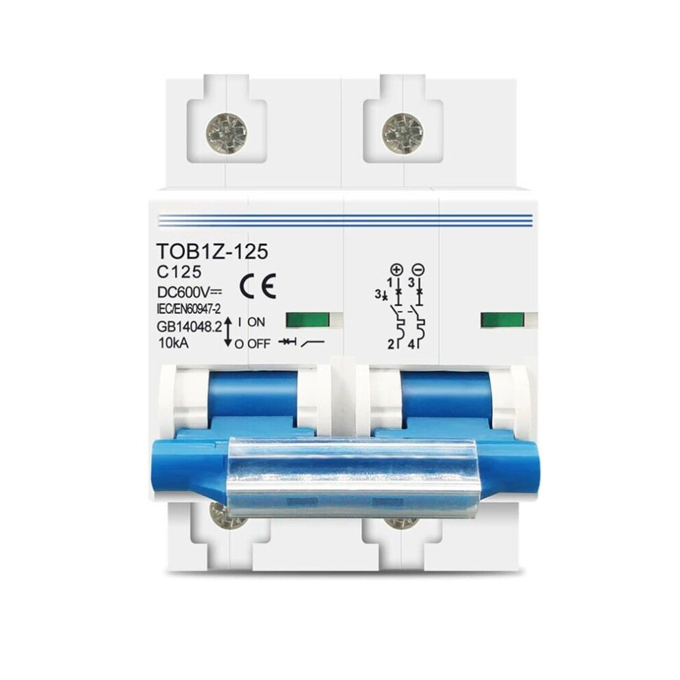 Mosiee Dc Mcb For Solar Pv 2P 125A 600V 9107258842251