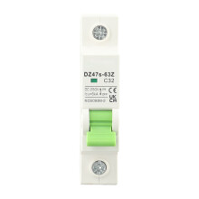 Disjuntor miniatura CC Mosiee 250V para sistemas fotovoltaicos