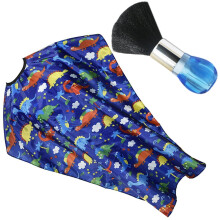 Haarknipcape met nekborstel (1 set)