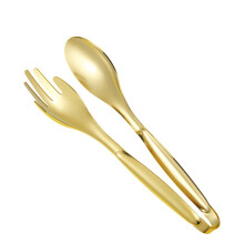 Stainless Steel Food Tongs Kitchen Cooking Utensil1Pair