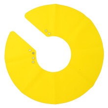 Kapperscape met capuchon voor het verven en stylen van haar.