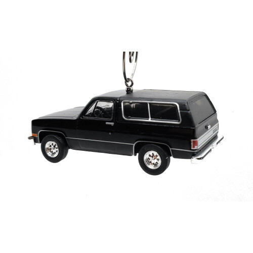 Christmas Ornament Chevy Blazer 1989 Black 1