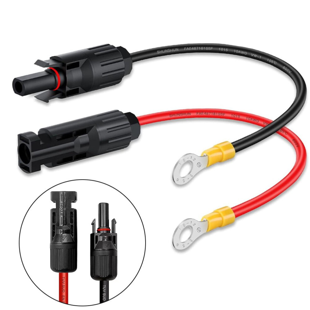 Mosiee Solar Pv Waterproof Connector Cable 2X 9107258841988