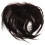 Postizo corto liso con flequillo, 1 pieza. 1