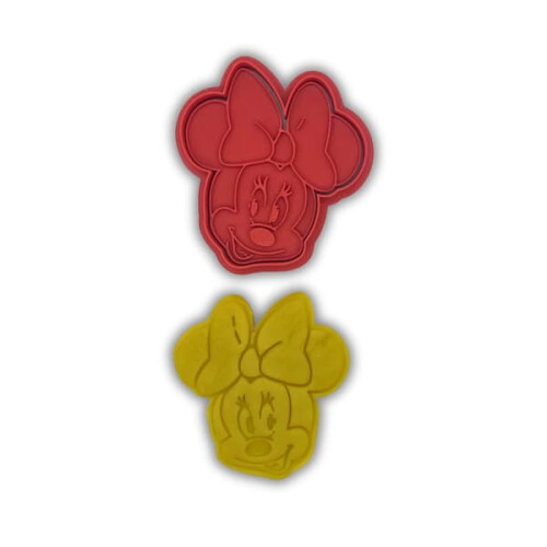 Cortador de galletas de Mickey Mouse rojo mediano 2