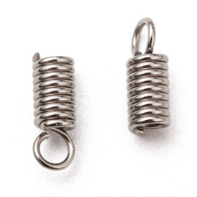 Końcówki przewodów spiralnych ze stali nierdzewnej 304 50 szt. 10 x 4 mm