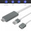 Καλώδιο προσαρμογέα οθόνης USB 3 σε 1, προσαρμογέας καλωδίου HDMI σε 5