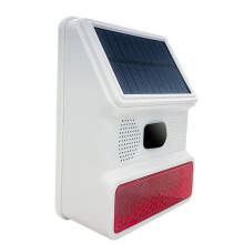 Mosiee Solar Buitenalarm met Infrarood Bewegingssensor (1 stuk)