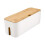 Καλώδια Κουτί Αποθήκευσης Καλώδιο The Wood Organizer Κουτί Ασφαλειών Θήκη Πολύπριζου 1