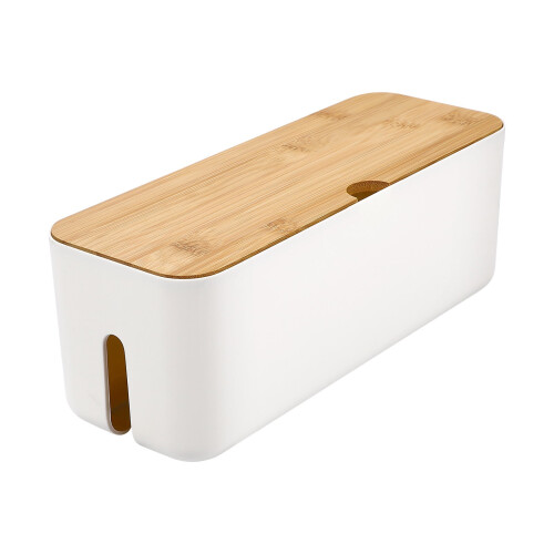 Καλώδια Κουτί Αποθήκευσης Καλώδιο The Wood Organizer Κουτί Ασφαλειών Θήκη Πολύπριζου