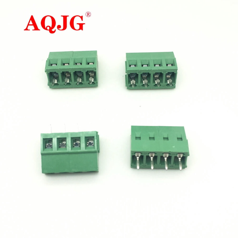 Kf128 Screw Terminal Pcb Connector 2P 3P 5.0Mm Pitch 100Pcs 9107258523174