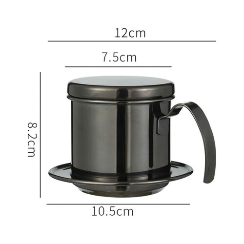 Vietnamese coffee filter stainless steel mesh drip