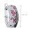 Elneeya Hoop Earrings for Women 925 Sterling Silver Ruby 3