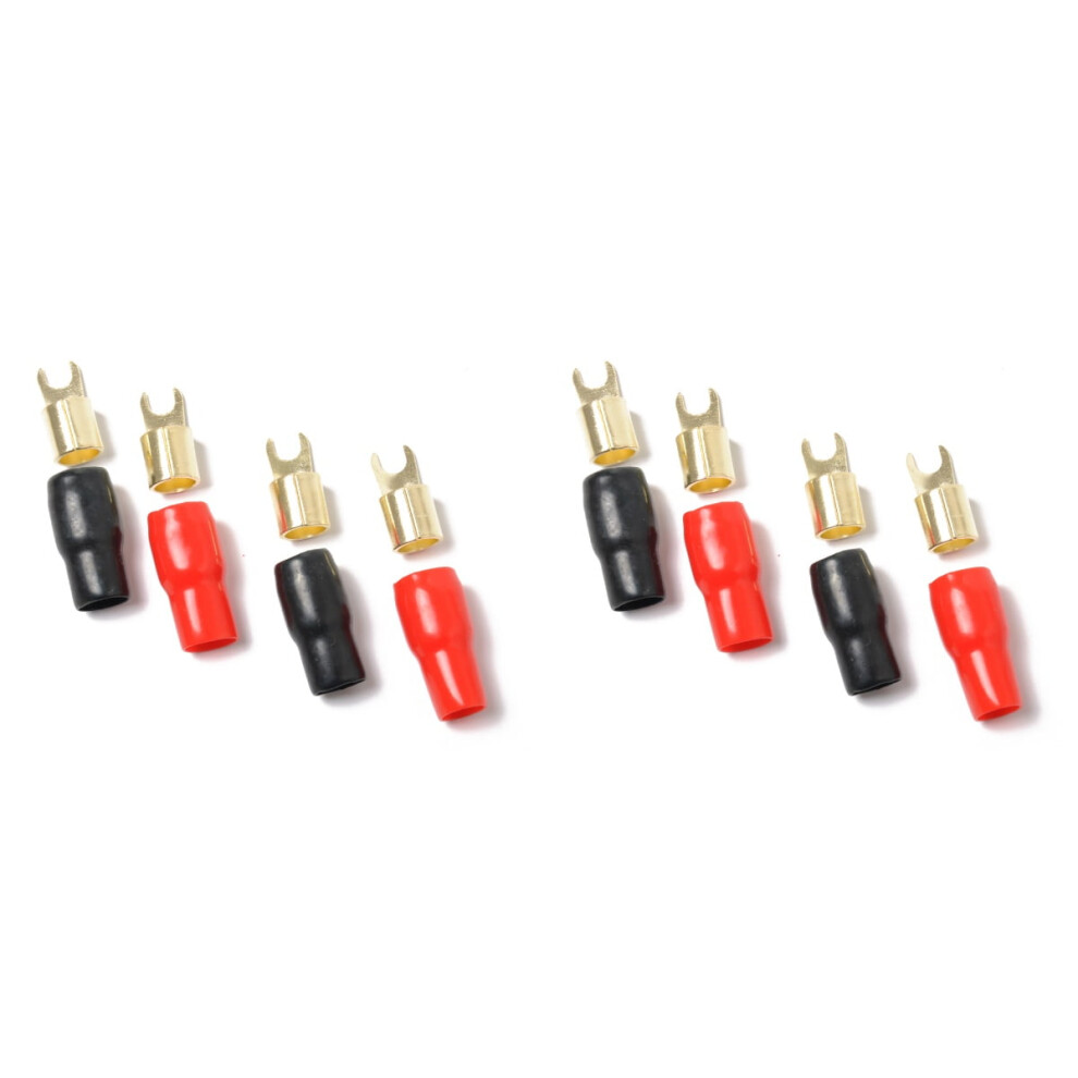 Spade Fork Adapters 4 Gauge 4 Pairs 9107258539410