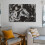Affiche sur toile Willem de Kooning 8x12 pouces 6