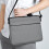Laptoptas voor dames en heren, grijs, 15,6 inch 7