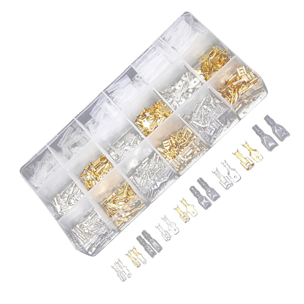 Wire Terminals With Insulating Sleeves Cold Pressed Quick 9107258538659